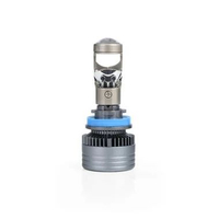 LUXIMOS LED LAMPU UTAMA C1 50 WATT H11 H16 H4 MINI BILED PROJECTOR MINI LASER SUPER BRIGHT 12000 LUM