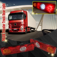 1PCS 36LED Truck Rear Tail Light Lamp For Trailer Caravan Light Lamp 12V/24V