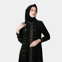 Abaya Hikmat Fashion A9960-02 Original Black