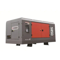 ZEGA S85D 228KW 22 bar engine screw air compressors for water well ZGEA S60 S85 air compressor