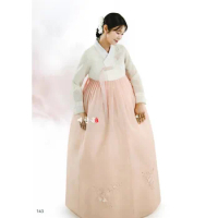 Korean Original Imported Hanfu Bride Hanfu Hand Embroidered Hanfu Event Performance Clothing
