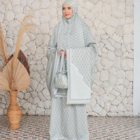 NEW ARRIVAL ROYALE PRAYER SET By Mylady Hijab Mukena Mylady Elegant Cantik Mukena Design Elegant