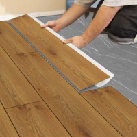 10PCS Resistant PVC Adhesive Floor Stikers Waterproof Vinyl Tiles Floor Self Adhesive wallpaper Room Kitchen And Home Decoration