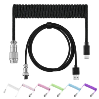 Kabel sambungan pancingan panjang 3 meter, kabel papan kekunci, kabel spring, kabel data Type‑C