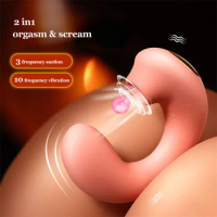 Vibrador Mujeres Sexuales G-Spot Clitorial Nipple Stimulator Clit Sucker Masturbator Powerful Sex Toys For Women Vibrator 18+