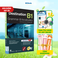 Sách - Destination B1 Grammar and Vocabulary  ( Bài tập Không Kèm Đáp Án)  Tặng Bookmark MCBooks