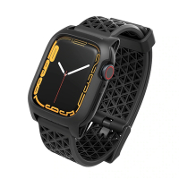 CATALYST Apple Watch S7 41mm 耐衝擊防摔保護殼(含錶帶)-黑色
