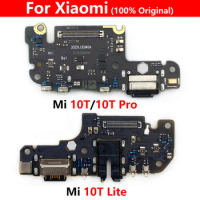 100% Original New USB Charging Board For Xiaomi Mi 10t Charging Connector USB Port Parts For Xiaomi Mi 10T Pro / Mi 10T Lite