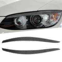 Nắp Mắt Mèo Mắt Kính Đèn Pha Sợi Carbon, 2 Chiếc, Dành Cho BMW E92 E93 Và M3, 2006-2013