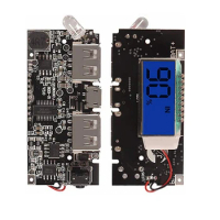 Dual USB 5V 1A 2.1A Mobile Power Bank 18650 Lithium Battery Charger Board Module Digital PCB