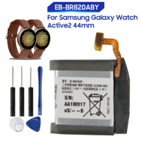 Replacement Battery For Samsung Galaxy Watch Active 2 Active2 SM-R820 SM-R825 44mm EB-BR820ABY Rechargeable Battery 1130mAh