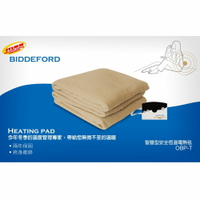 【保固兩年】大象生活館 美國BIDDEFORD 電熱毯 OBP-T 露營必備/雙人蓋鋪式頭溫腳熱設計恆溫定時電毯