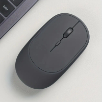 Wireless Mouse Rechargeable Mouse Gamer Dual Modes Bluetooth-compatible 2.4G Mice For Laptop Pad Tab