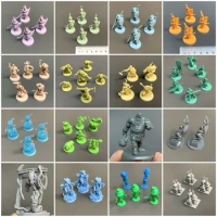 Zombicide Green Horde Zombie Board Game Miniatures ANKH: Gods of Egypt Warrior Blacklist Hero Role Model Toys