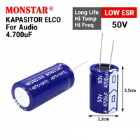Elco Elko Kapasitor Capasitor Bank Audio Elektrolit 4700uF 25V 35V 50V