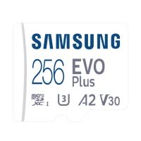 【SAMSUNG 三星】EVO PLUS microSDXC 256GB 160MB/s 記憶卡(平行輸入)