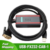 USB-FX232CAB-1 for Mitsubishi F940/F930/F920 Sereis Touch Screen rData A970 A985GOT Programming Cable Data Line USB-AC30R2-9SS