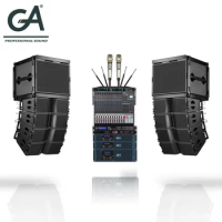Professional Double 12 Inch 3 Way Power Line Array System Speaker 3 Way Speaker 21 Inch Subwoofer With CE Certificate