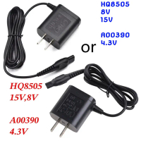 US Plug Power Adapter 15V/8V/4.6Vสำหรับเครื่องโกนหนวด Philips HQ8505/6070/6075/6095เครื่องโกนหนวด15V
