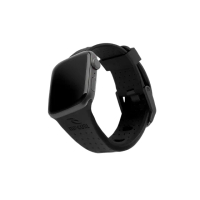 【UAG】X RIP CURL Apple Watch 38/40/41/42（S10）mm 舒適矽膠運動錶帶-極限黑(手錶帶)
