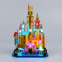 LED Light Kit For 40708 Mini Ariel's Castle Collection Commemoarative Model ( Not Include Model)