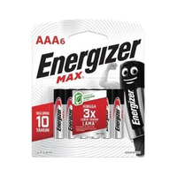 BATERAI ENERGIZER MAX AAA 6 Multicolor