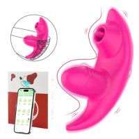 Bluetooth APP Vibrator Female Wireless Remote Control Wearable Vibrator G Spot Clitoris Stimulator Sex Toys for Women Couples