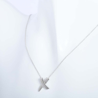 二手品 Tiffany&amp;Co. X系列項鍊 925純銀
