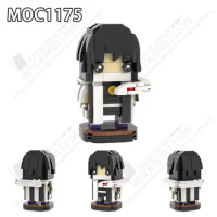 MOC1175 Creative MOC Iguro Obanai Model Building Blocks Anime Demon Slayer Action Figure Character Assembly Bricks Toys For Kids