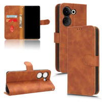 For TECNO Camon 20 Pro Cover Wallet Full Protect Mobile Phone Case For Tecno Camon20 Pro Case Skin Feel Flip Leather Funda