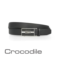 Crocodile Crocodile 鱷魚皮件 真皮自動扣皮帶 0101-42006-01(進口牛皮)
