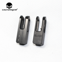 IPSC aluminium Race Master Holster masukkan blok untuk Hi-CAPA skop memburu tangan kanan Mounts EM63