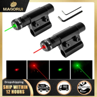 2023 Hunting Red Green Laser Sight Pistol Accessories 11mm/20mm Laser Sight Hanging Laser Pointer Tactical Hunting Laser Sights