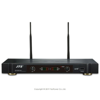 US-E5D Pro JTS 雙頻道 無線麥克風系統/自動選訊