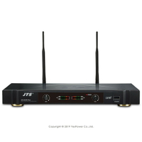 US-E5D Pro JTS 雙頻道 無線麥克風系統/自動選訊