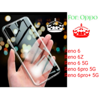Case For Oppo Reno 6 Pro plus 6z 5G Clear Case Casing Bening Cover Silicon Soft
