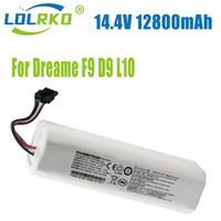 NEW brand available NEW brand Original 14.4V 12800mAh Robotic Vacuum Cleaner Replacement Dreame F9 D