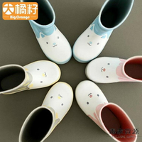 寶寶兒童雨鞋雨靴可拆卸小童防滑中大童【雨季特惠】