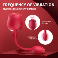 Rose Sucking Vibrator 18 Model Vibrating Clit Sucker Nipple Blowjob Clitoris Stimulation Female Masturbation Sex Toys for Women