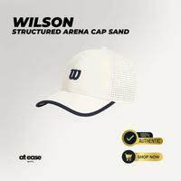WILSON STRUCTURED ARENA CAP SAND S-M