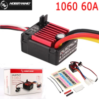 HobbyWing QuicRun 1060 ESC Brushed Electronic Speed Controller 60A ESC For 1:10 RC Car Waterproof For RC Car