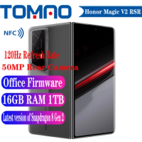 New Honor Magic V2 RSR Folded Screen 5G Mobile Phone 7.92inch OLED 120Hz 5000mAh Big Battery 66W 50MP Rear Three Camera OTA NFC