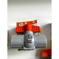 Van khóa nước, van xả nước phi 21, 27, 34 chất liệu nhựa PVC
