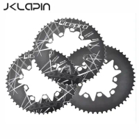 JKLapin Litepro Folding Bike Oval Disc 110 130BCD Chainring 54T 56T 58T For Mountain Road Bicycle Chainring Crank