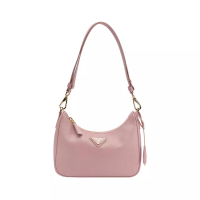 Prada [12.12 Dealcember] Re-Edition Saffiano Leather Mini Shoulder Bag Pink
