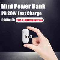 Mini Power Bank Auxiliary Battery For Iphone Samsung Xiaomi Huawei Portable Wireless Charger Small Powerbank Digital Display