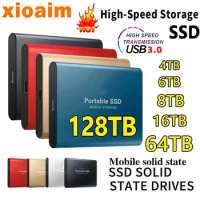For xiaomi Portable 128TB 64TB SSD External Moblie Hard Drive High Speed 16TB 8TB Hard Disk for Desktop Mobile Laptop Comp