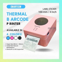 Printer Thermal SMARTCOM Barcode Label Resi 4 Inch Barcode Printer Bluetooth Thermal 100mm SM9250 PI