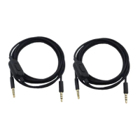 2X 2M Portable Headphone Cable Audio Cord Line For Logitech GPRO X G233 G433 Earphones Headset Accessories