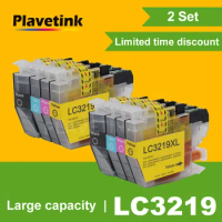 Plavetink 2set Compatible Full Ink Cartridge For Brother LC3219XL LC3219 XL MFC-J5930DW MFC-J6530DW MFC-J6930DW MFC-J6935DW